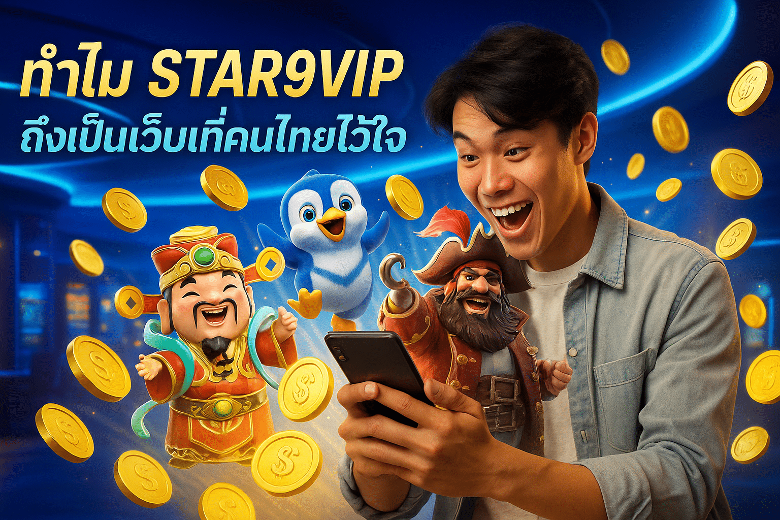 ทำไม STAR9VIP ถึงเป็นเว็บที่คนไทยไว้ใจ